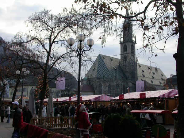 I mercatini di Natale a Bolzano.