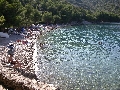 La spiaggia nei pressi della pineta di Valun. - Clicca per ingrandire la foto...