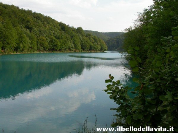 Il lago Galovac.