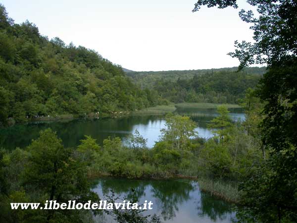 Il lago Galovac.