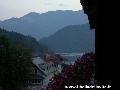 Veduta del lago di Bled al tramonto. - Clicca per ingrandire la foto...