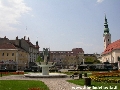 La piazza della Stazione a Klagenfurt. - Clicca per ingrandire la foto...