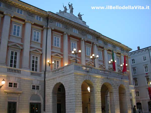 Il Teatro Verdi di Trieste.