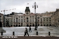 Piazza Unità (Trieste) sotto la neve (gennaio 2003). - Clicca per ingrandire la foto...