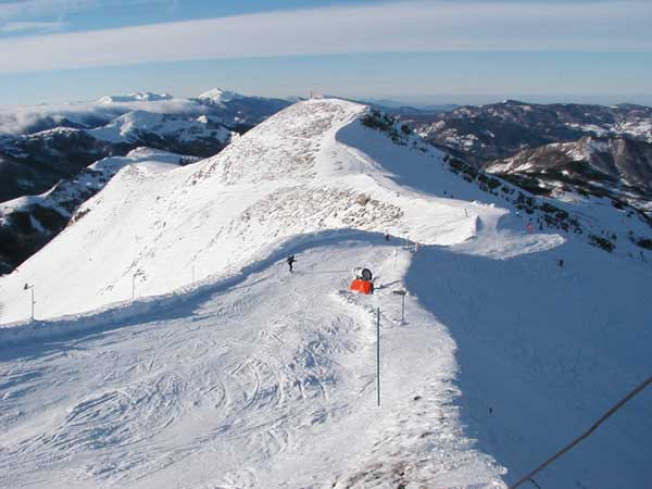 E' arrivata la neve sull'Abetone (inviata da giulia)