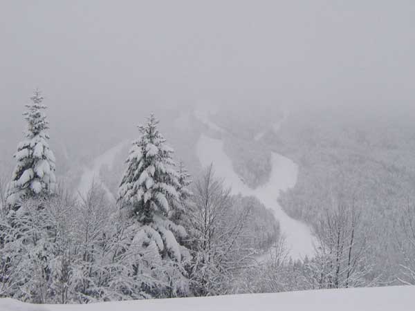 Paesaggio innevato sull'Abetone (inviata da giulia)