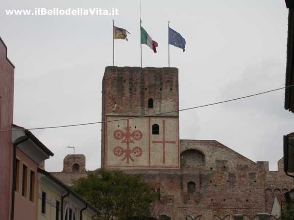 Una delle porte di ingresso delle mura di Cittadella (PD).