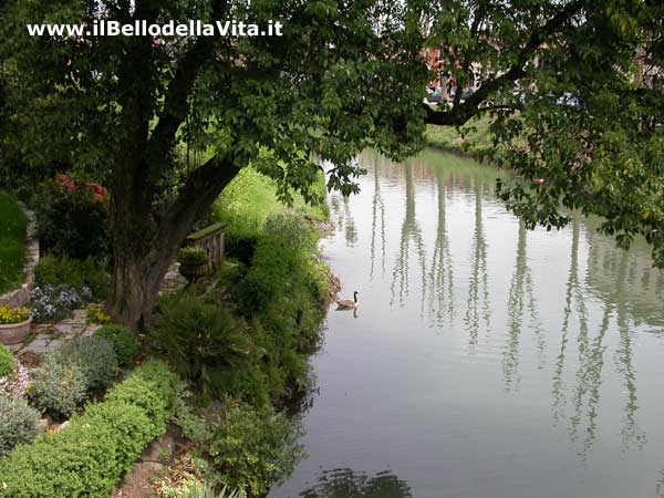 Sotto le mura a Cittadella (PD).