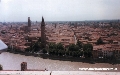 Un'altra veduta di Verona dall'alto di Castel S. Pietro. - Clicca per ingrandire la foto...